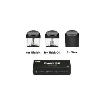 Yocan Trio/Evolve 2.0 Replacement Pods (4/PK)