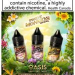 Twelve Monkeys Salts - Oasis Series (30ML)
