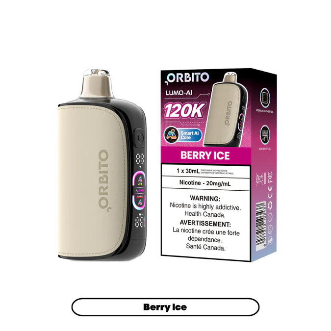 ORBITO120K-Berrylce ORBITO LUMO-AI 120K Disposable (ONTARIO) - Image 1